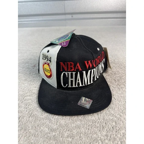 Vintage Houston Rockets Hat Cap Snap Back NBA Basketball Champions Starter‎ 90s